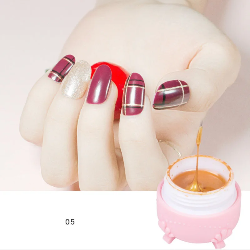

Nail Polsih Drawing Gel Creative Silk Painting Gel Phototherapy Painting Flower Pull Line UV Gel Nail Art DIY