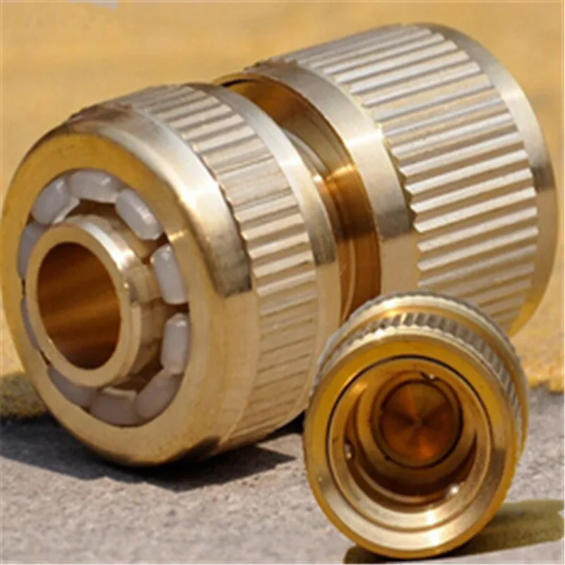 50 X New Car Clean Water Pipe Metal Copper Connector Adapters For Key