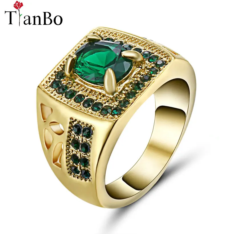 TianBo черный/белый/золотой цвет помолвки ювелирные изделия квадратный