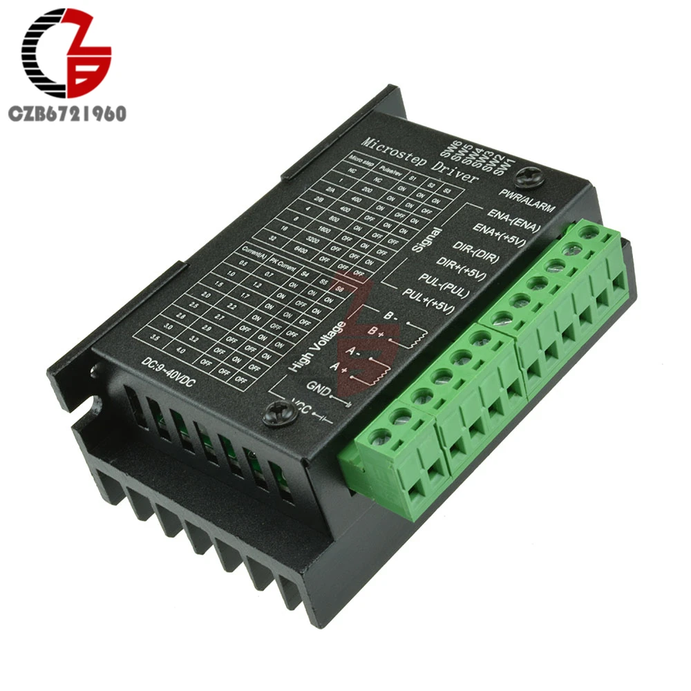 4A TB6600 шаговый двигатель драйвер контроллер 9 ~ 42V TTL 16 микро шаг CNC 1 Ось|1 axis|tb6600 stepper