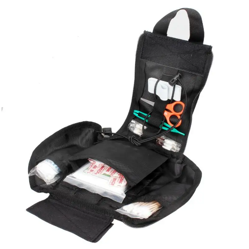 Medical Bag Nylon Tactical First Aid Kits Utility Medical Accessory Bag Outdoor Hunting Hiking Survival Modular Medic Bag Pouch