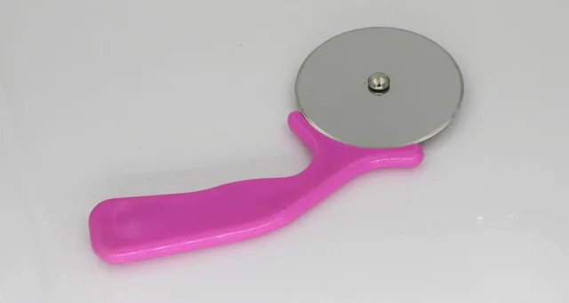 Stainless Steel Cutter Pizza Knife Cake Tools Pizza Wheels Scissors Ideal for Pizza Pies Waffles and Dough Cookies