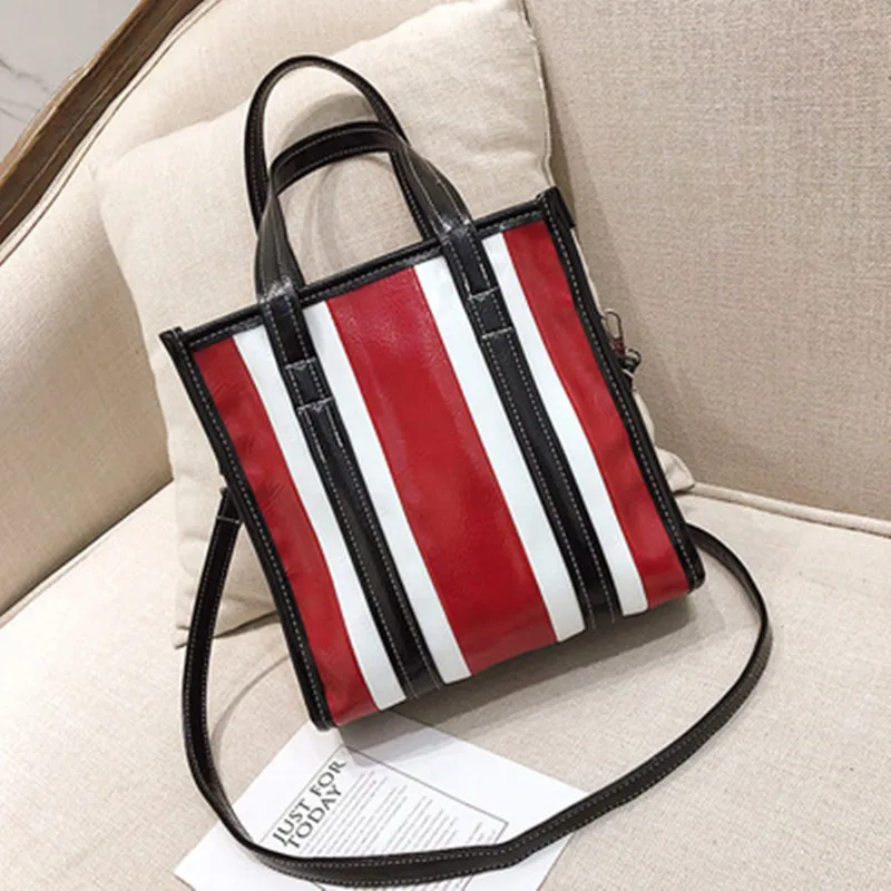 

2019 New Lattice Large Capacity Women Purse and Handbags Luxury Fashion High Quality Panelled Shoulder Messenger Bags Sac A Main