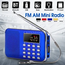 50 шт./лот портативный цифровой ЖК-приемник тонкий мини стерео AM FM радио MP3 музыкальный плеер REC рекордер