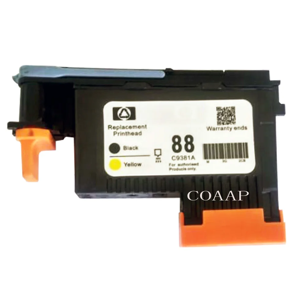 1pk совместимый печатающая головка HP 88 C9381A BK + Y Чернила для Officejet Pro L7580 L7590 принтер |