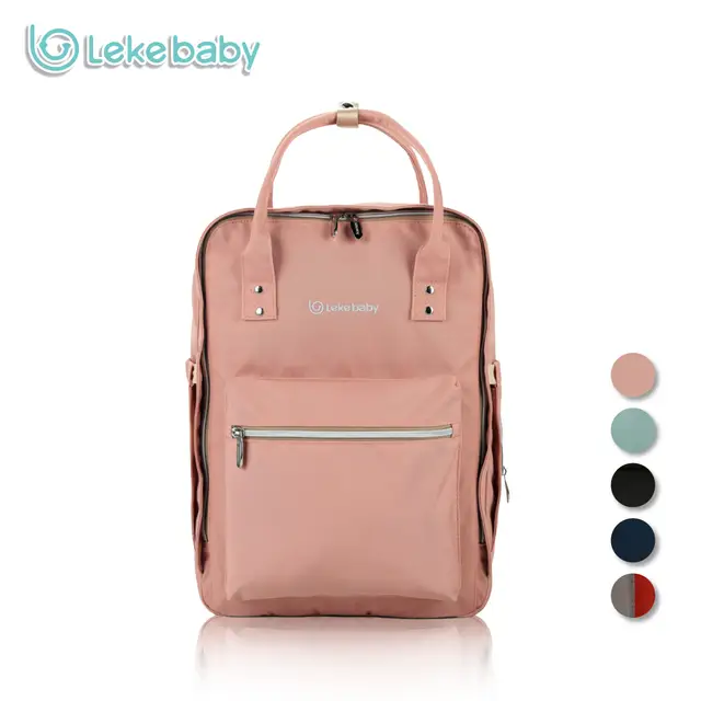 Lekebaby Fashion Mom Maternity Bag Diaper Large Capacity Baby Care Ny Changing Travel Backpack Designer For Stroller