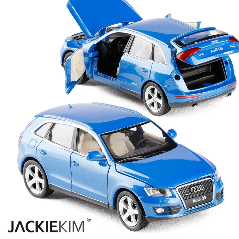  High Simulation 1:32 Audi Q5 Supercar Alloy Diecast Car Model With Pull Back Toy Electronic Car For