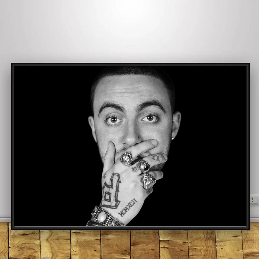 Mac Miller Music Star Art Silk Poster Home 12x18 24x36inch ...
