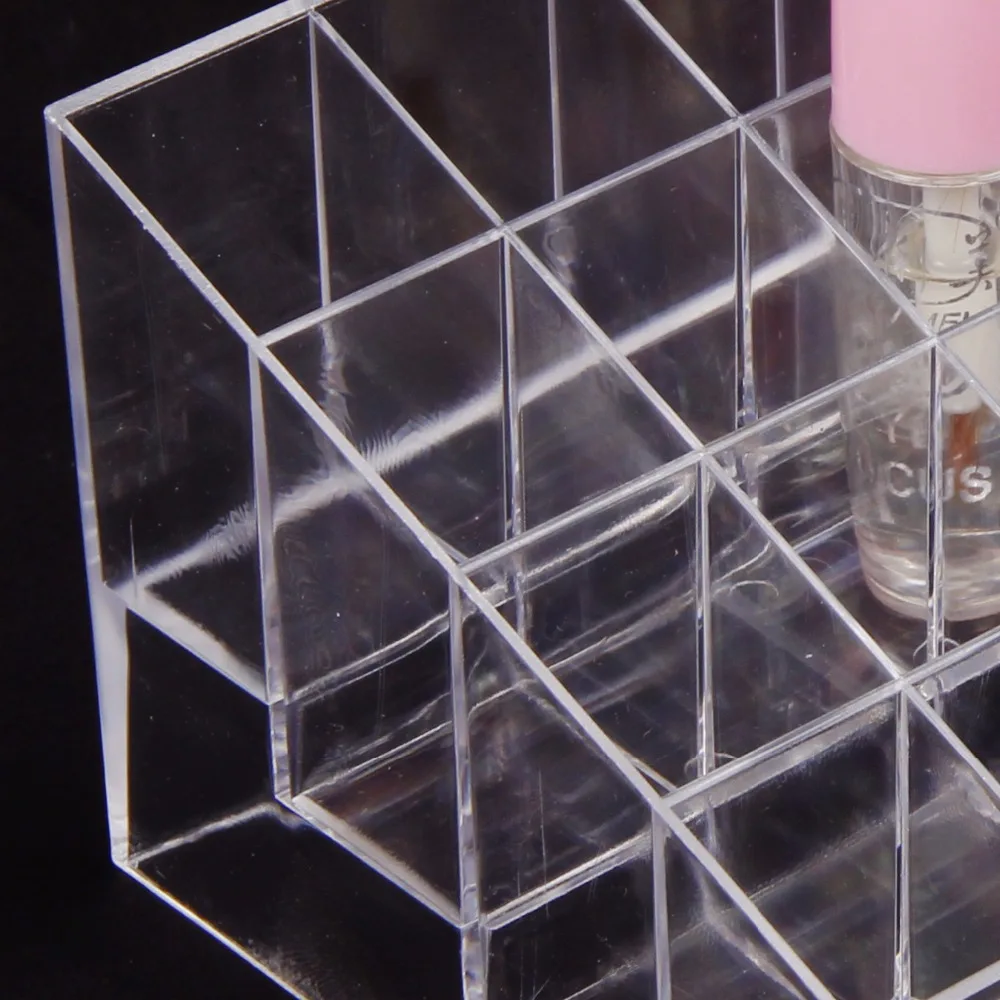 Wholesale-4Pcs-Clear-View-Lipstick-Cosmetics-Display-Stand-Holder-Tray-24-Compartments (3)