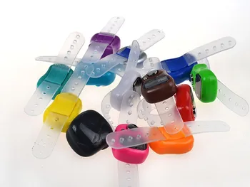 

DHL Fedex Free Shipping 200 pcs New Arrive Muslim Finger Ring Tally Counter Digital Tasbeeh Tasbih