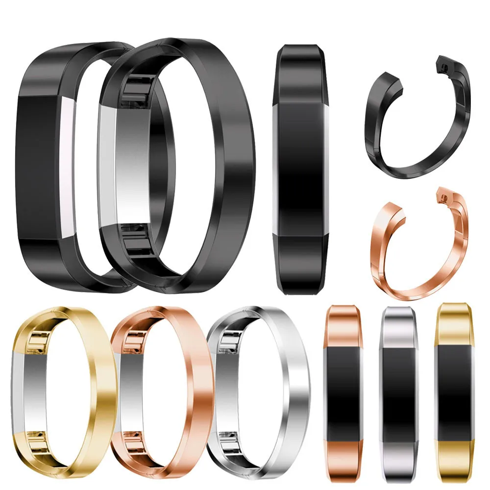 

High Quality Brand Luxury Stainless Steel Watch Band Excellent Wrist strap For Fitbit Alta HR Smart Watch Accessories