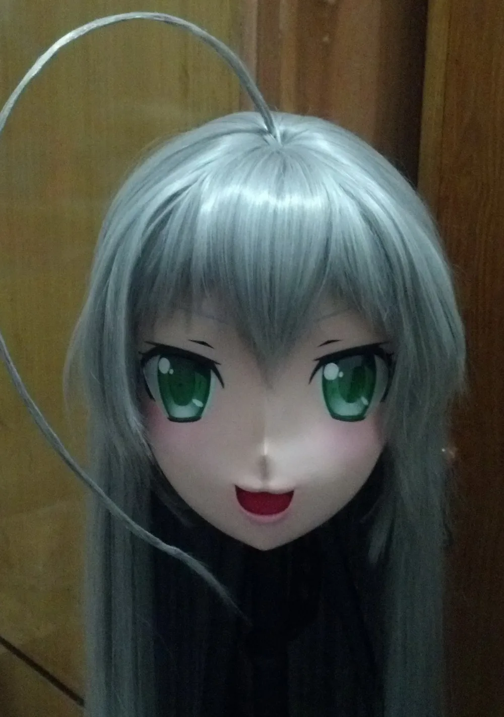 Top Quality Handmade Female Silicone Rubber Face Mask Cosplay Kigurumi Mask Crossdresser Doll, Kigurumi Anime Role Play