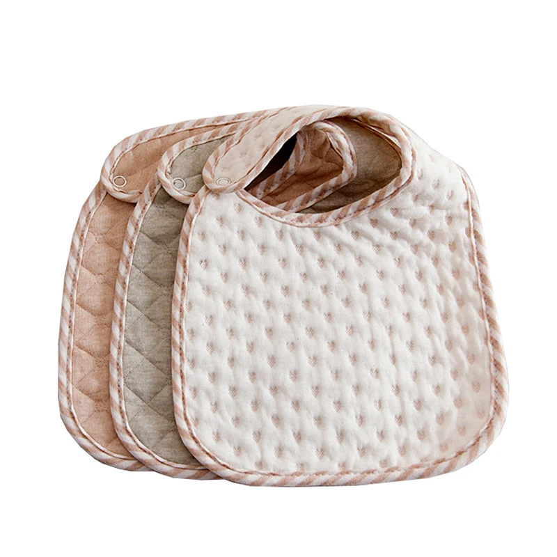 3pcs/lot Bib Baby Drool Bibs for Drooling Teething Organic Cotton Super