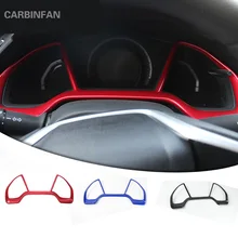 Для Honda Civic углеродное волокно центральная консоль приборная панель инструмент украшение стола рамка Крышка отделка наклейка C476