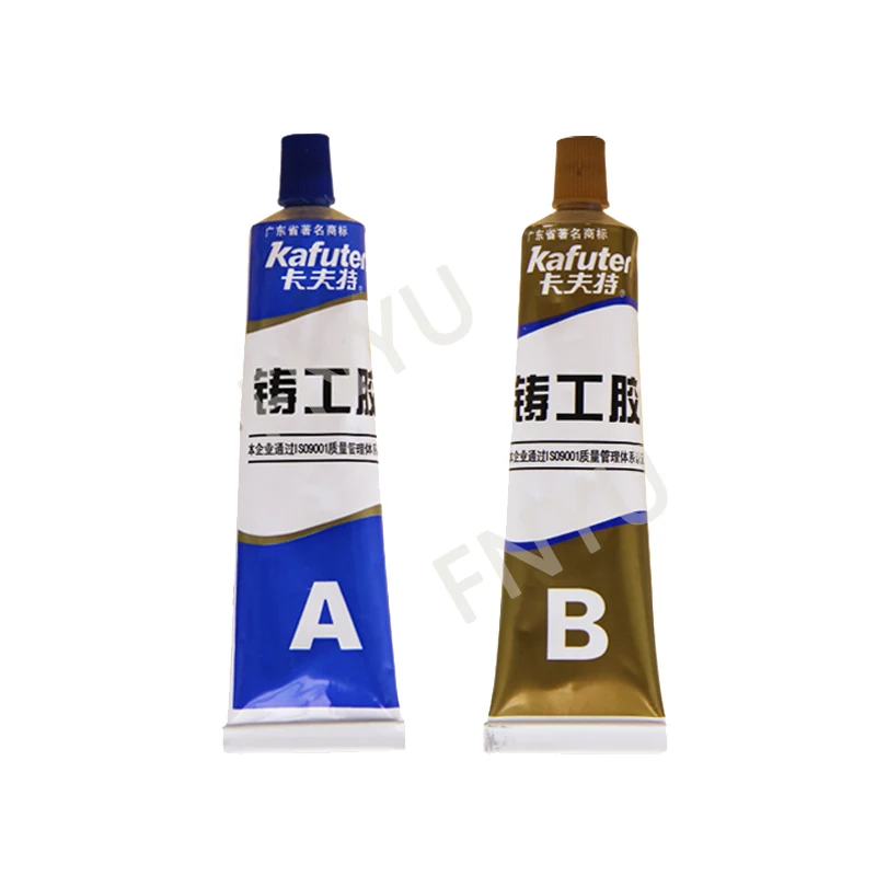 

High Temperature 100g AB Waterproof Transparent Quick Drying Glue Metal Repair Glue Cast Iron Steel Strength Repairing Adhesive