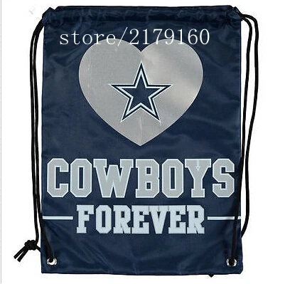 cowboys drawstring backpack