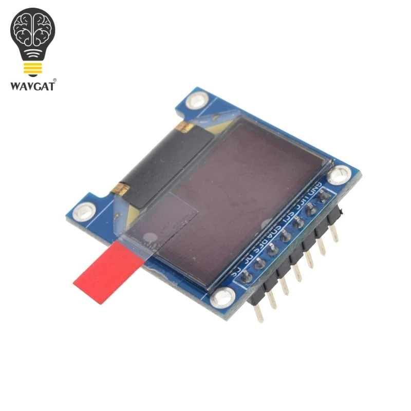 WAVGAT 0,95 дюймов SPI полноцветный oled-дисплей DIY модуль 0,9" RGB 96x64 ЖК-дисплей для Arduino SSD1306 Драйвер IC Высокое качество