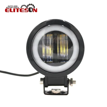 

Eliteson 1 PC New Type 3 INCH 20W Auto Led Work Light Motorcycle Led Bar Offroad Angel Eye High Power Waterproof