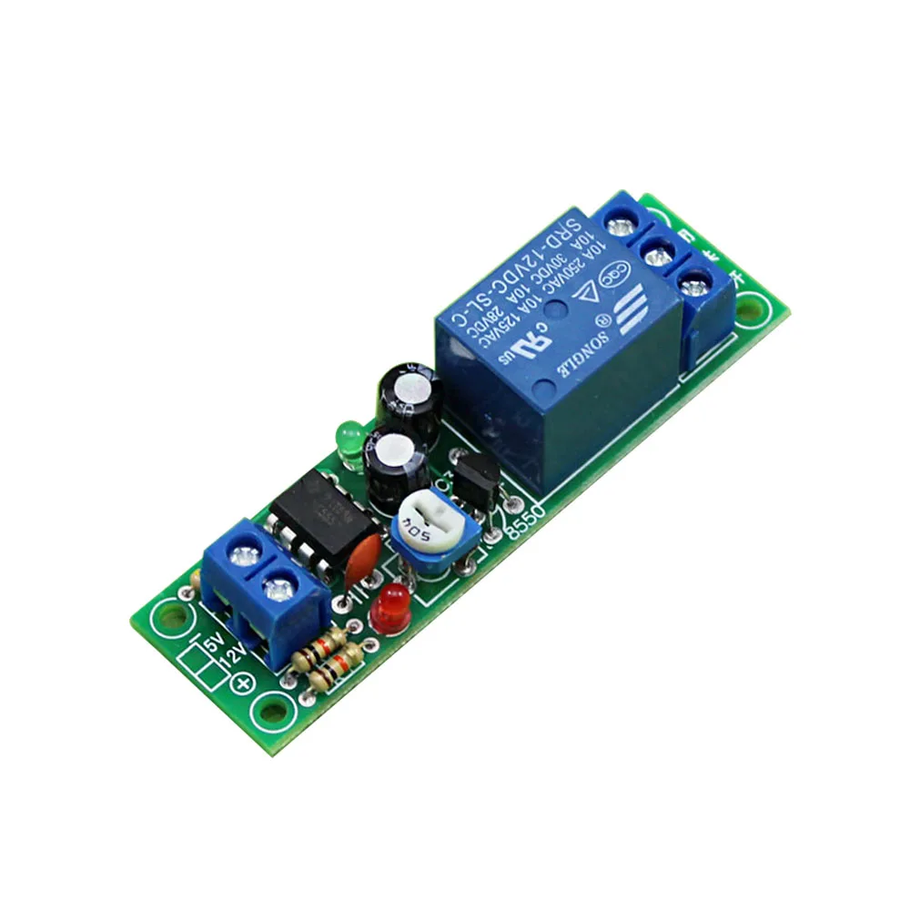 

DC 5v 12v Adjustable 0~200s Delay Time Switch Turn on Board Timer Relay Module
