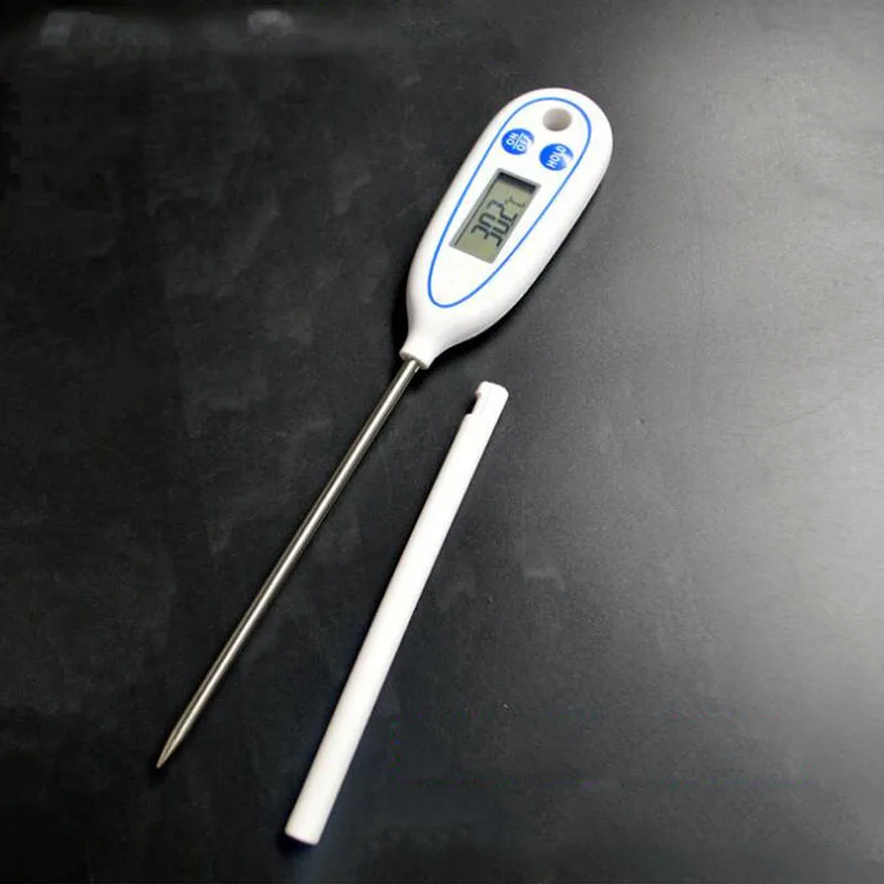 

Probe Type Digital Thermometer Cooking Food Kitchen Barbecue Baking Oil Liquid Oven Thermometer Digital Electronic Thermometer