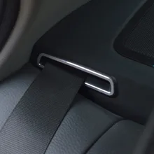 Cintura di Sicurezza posteriore telaio copertura decorazione assetto 3 pz per BMW 5 serie f10 f18 520 525 528 2011-17 lega di Alluminio Car styling