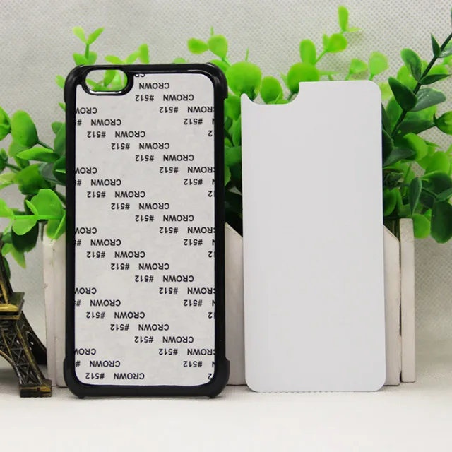 

Hot Selling 2D sublimation case for iphone 6s blank case for iphone6s sublimation case cover metal insert 100pcs/Lot