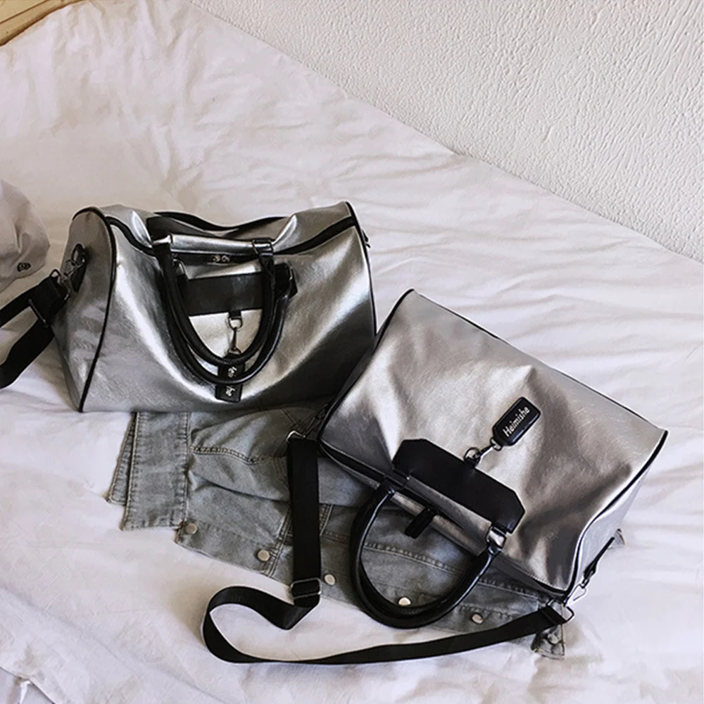 HOT SALE Women Men Unisex Travel Bag 2018 Stripe Sports Handbag Beach Crossbody Bag Fashion Couples Luggage Package Waterproof19