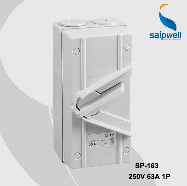 

1P 63A Australian Waterproof Protected Isolating Switches (SP-1P63A)