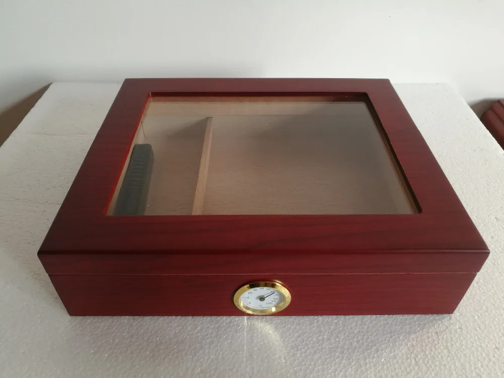 Увлажняющая деревянная коробка для сигар Cedarwood 4 вида на выбор|Аксессуары сигар| |