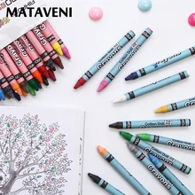 Фон для фотосъемок с восковой мелок набор 8/12/24 Цвета мелки пастельные нетоксичные безопасные для детей Рисование Живопись школьные принадлежности