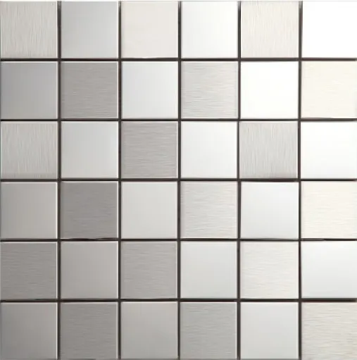 fashion style metal mosaics stainless steel tile decoration