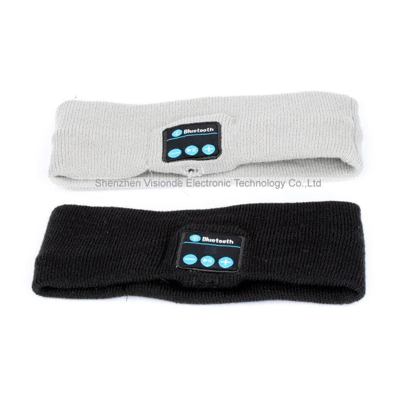 Ubit Smart Wearable Headphone Stereo Magic Music Headband Sports Bluetooth Wireless Headset With mic Answer Call for SmartPhone