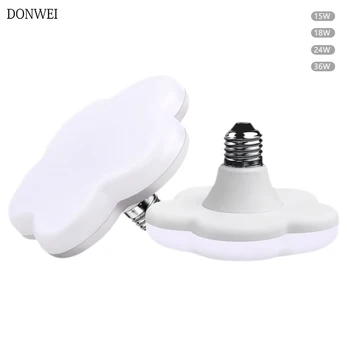 

15W E27 LED Bulb Lamp Plum Blossom Shaped Ceiling Lights Super luminance Downlight Lamp For Living Room Bedroom Saving light