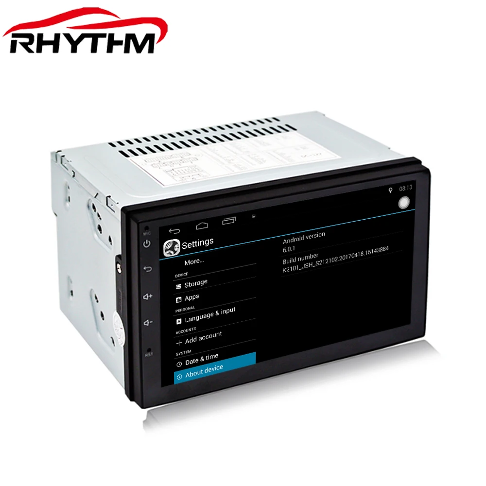 Автомагнитола 2 din Android 7 1 GPS Wi Fi Bluetooth четырехъядерный процессор сенсорный экран