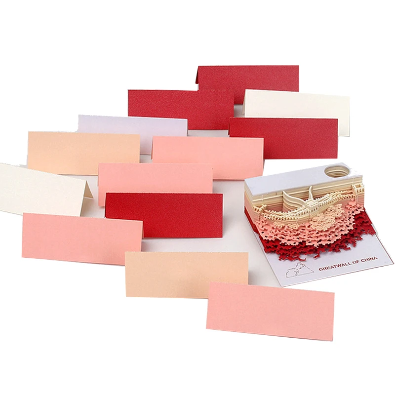 

DIY Scrapbook Block 3D notes Convenience Stickers Papers