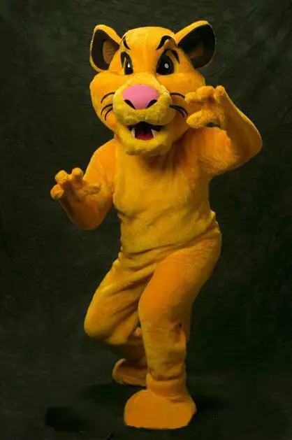 

Hot sale EVA Material Helmet Adult size Cub Simbae lion kinge mascot costume Carnival Costume EMS Free Shipping