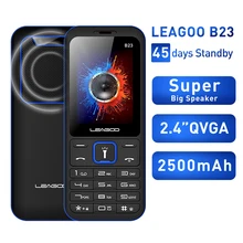 LEAGOO B23 телефон с функцией телефона старшие дети мини телефон клавиатура с русским шрифтом 2G GSM кнопочный Ключ мобильного телефона