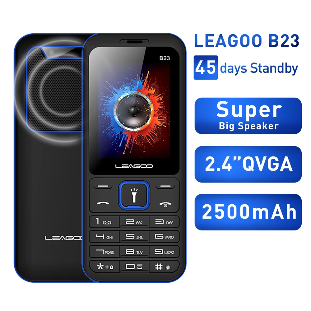 LEAGOO B23 телефон с функцией телефона старшие дети мини клавиатура русским шрифтом 2G