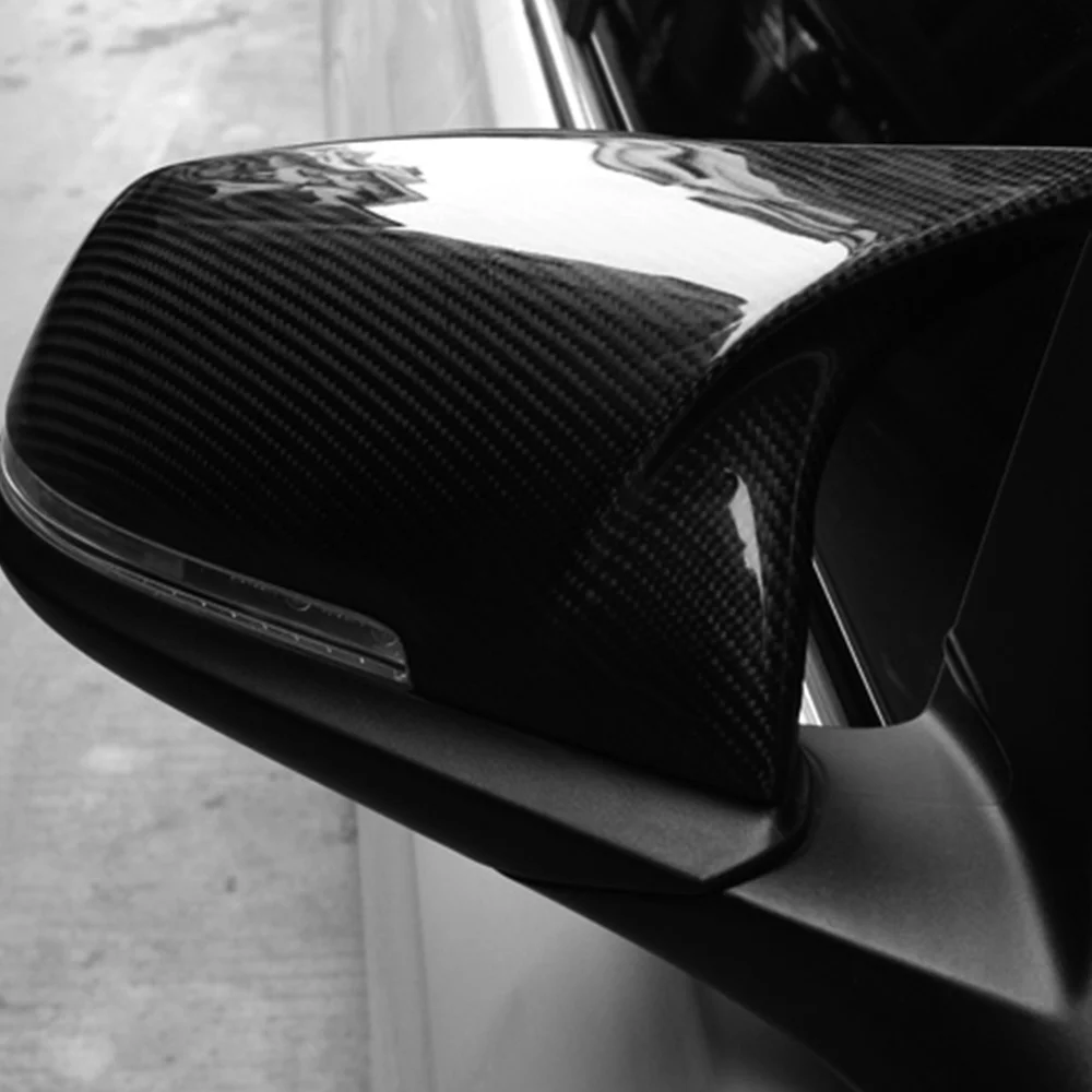 Чехол для зеркала заднего вида BMW 1 2 3 4 Ser F20 F21 F22 F87 M2 F23 F30 F32 F34 F36|side mirror cover|mirror capscarbon