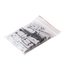 Hantek ht321 18 pçs/lote mini teste gancho dupla pinça praça pinos de saída para osciloscópio venda quente 2 cores