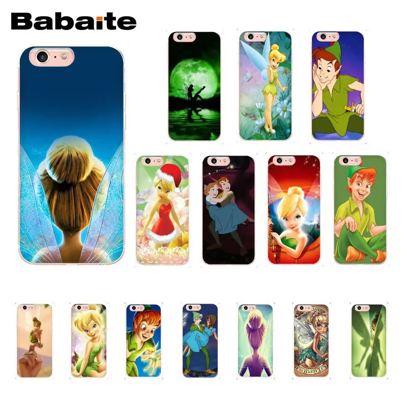 

Babaite Peter Pan Wendy Tinkerbell Tinker bell Phone Case for iphone 11 Pro 11Pro Max 6S 6plus 7 7plus 8 8Plus X Xs MAX 5 5S XR