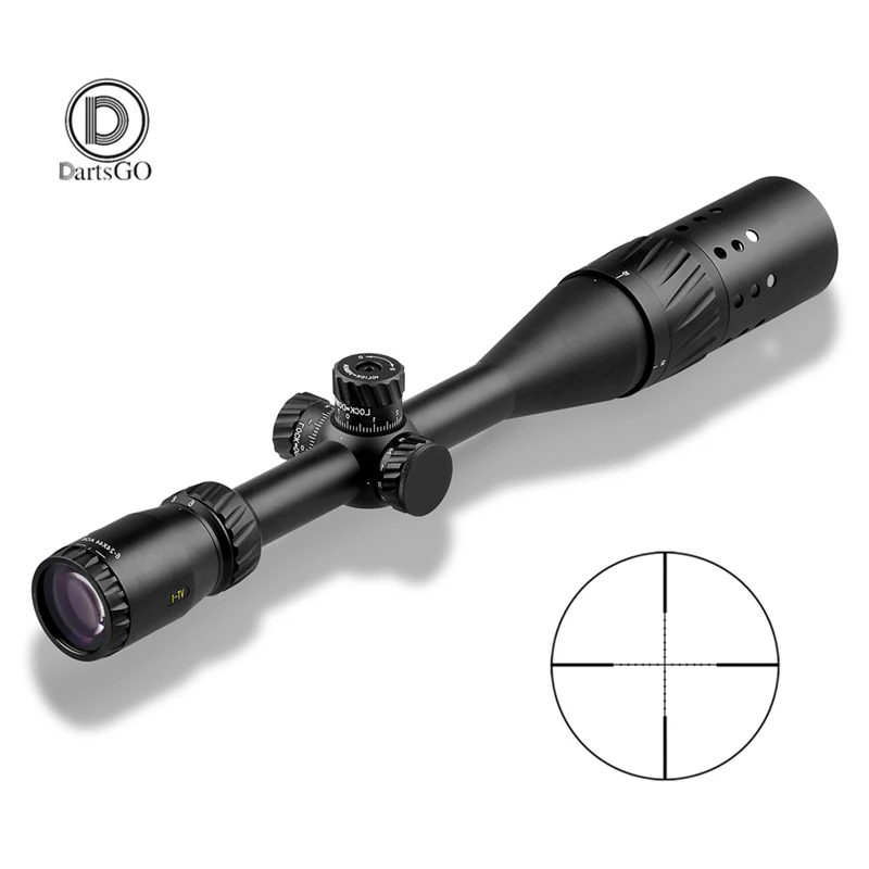 DDartsGO VT-1 6-24X44AOE Shooting Hunting Outdoor riflescope Rifle Scope Red Green Illuminated Crosshair Reticle Sights | Спорт и