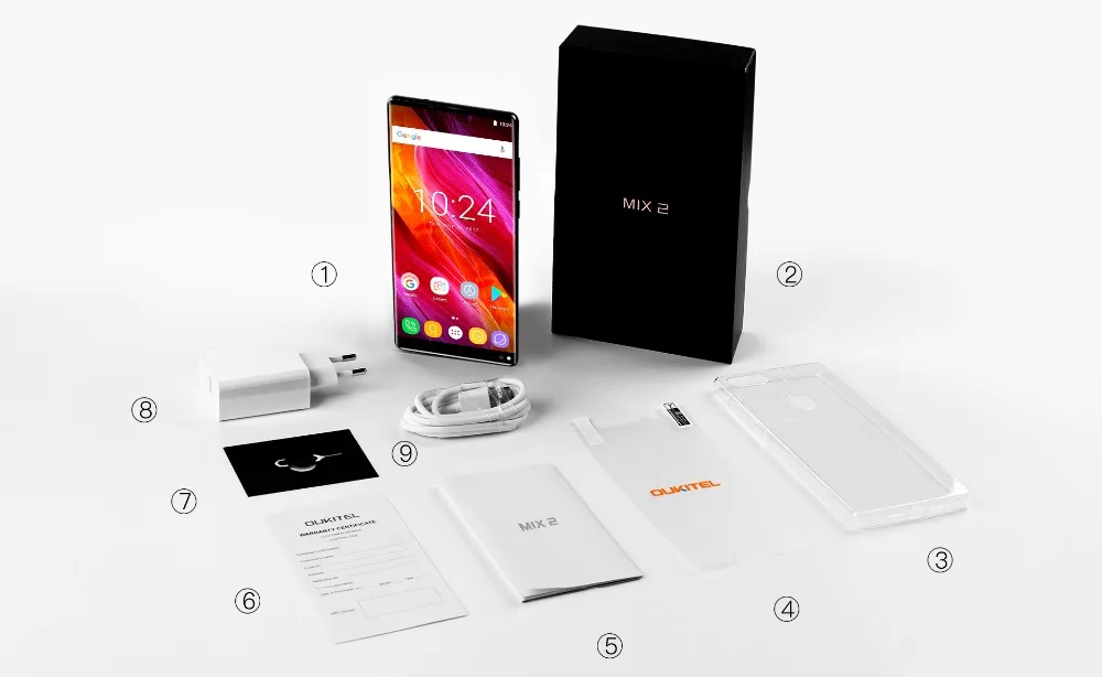 OUKITEL MIX2 inbox