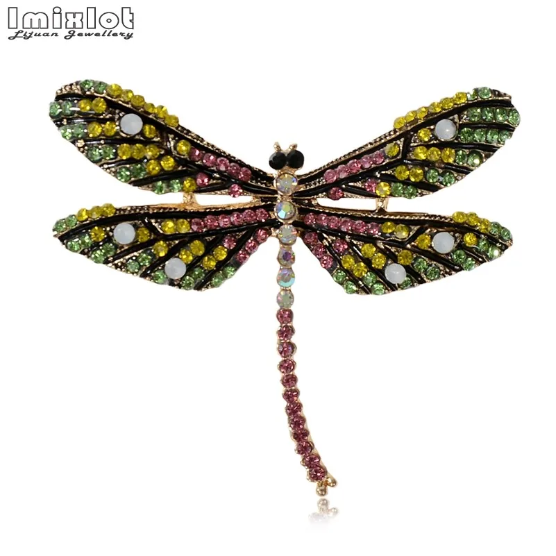 Dragonfly Brooches For Women Insect Brooch Enamel Pins Gifts For Women