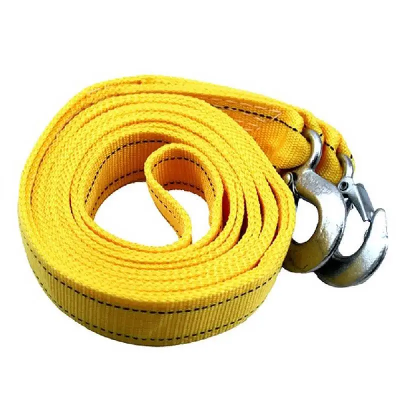 Car car tow rope double thick rope tow rope to pull a cart with a taut