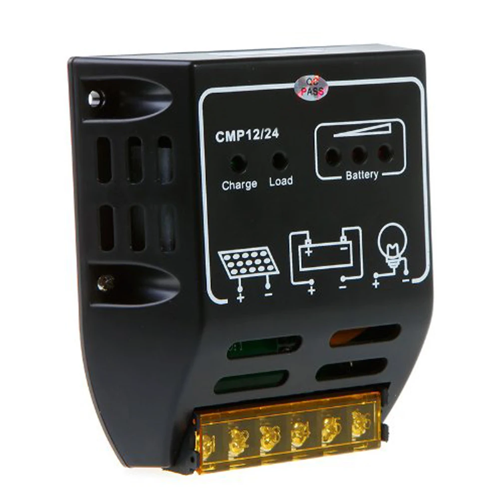 

10A 12V/24V Solar Charge Controller Regulator
