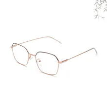 Belight Ультралегкая полигон из нержавеющей стали винтажная простая зеркальная круглая шелковая художественная Рамка Стиль очки Рамка 2808