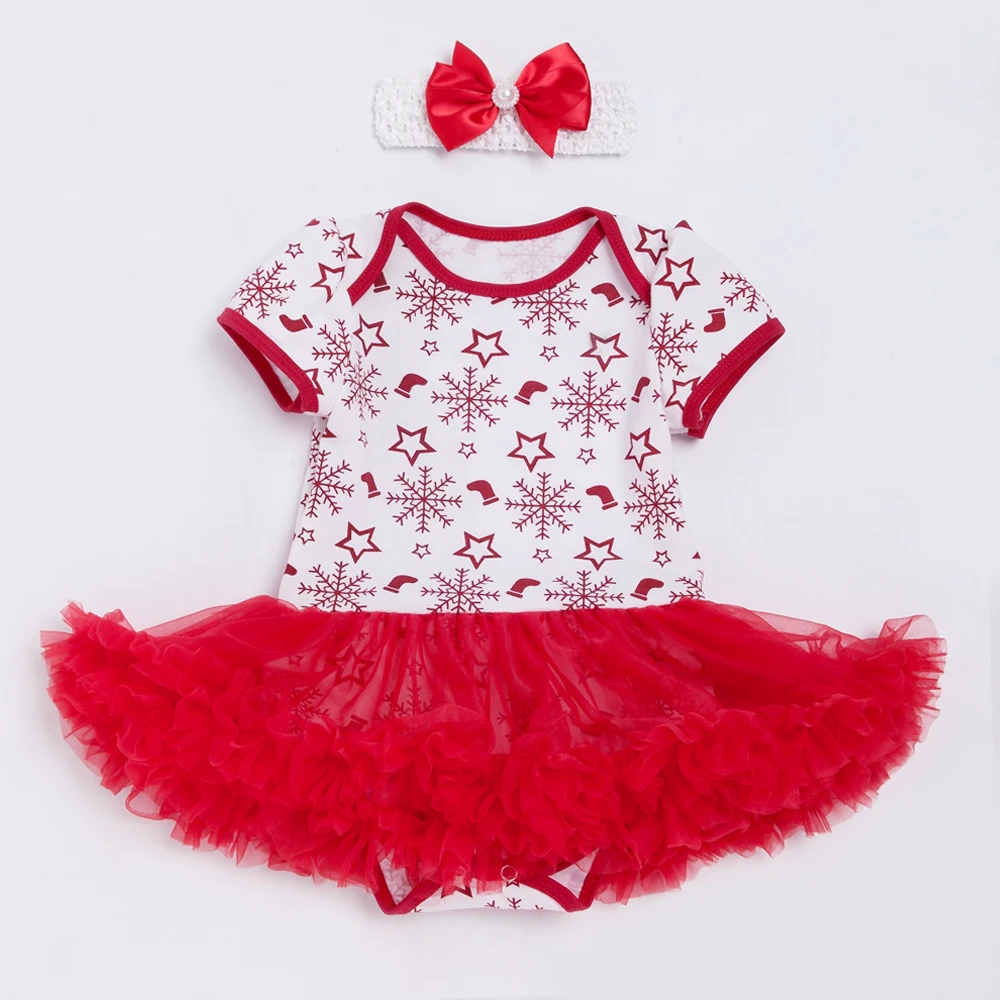 New Arrival Baby Cute Romper Dress Christmas Gift