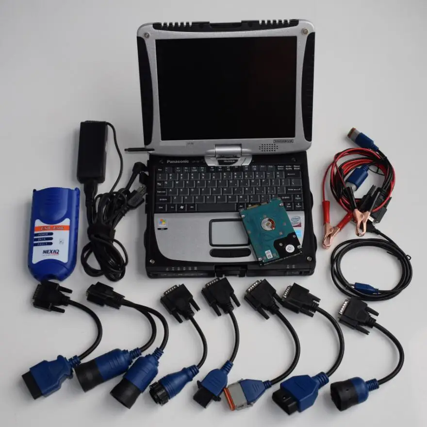 2019 грузовик инструменту диагностики и Сканер NEXIQ с USB соединение + установлено