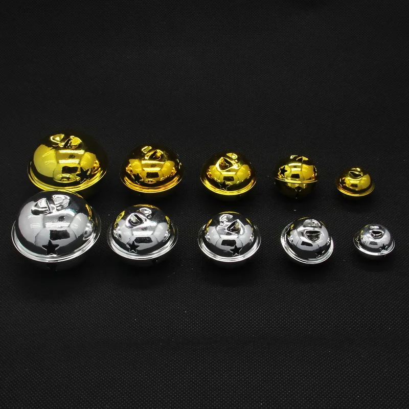 Christmas decorations jingle bells christmas bell 10pcs 25/30/40mm